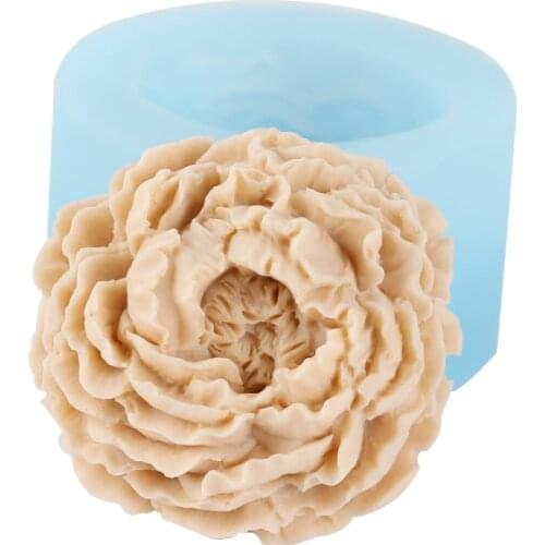 3D Flower Soap Mold Handmade Craft Resin Silicone Mould
