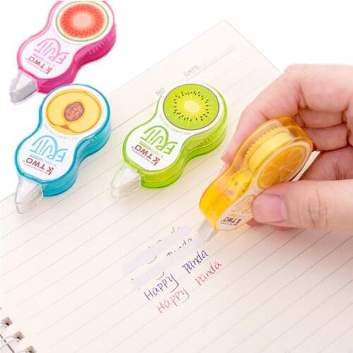 5m Fruit Style Correction Tape Creative Donut Fruit Corrector Tape Office School Supplies Student Stationery Supplies