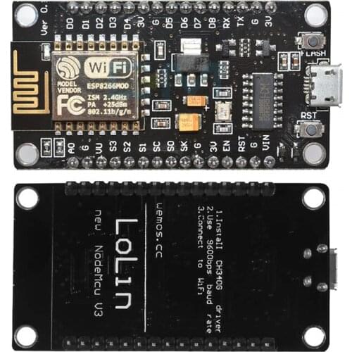 V3 Wireless module NodeMcu 4M bytes Lua WIFI Internet of Things development board based ESP8266 ESP-12E for arduino CP2102