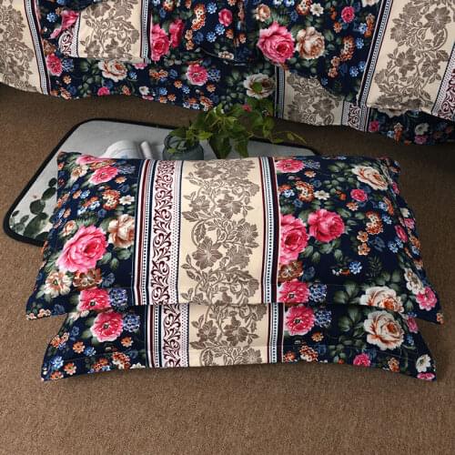 Pillowcase Pillow Case Adult One-Pair Package Skin-Friendly Brushed High-Density Adult plus Size Student Pillowcase Pillow Case