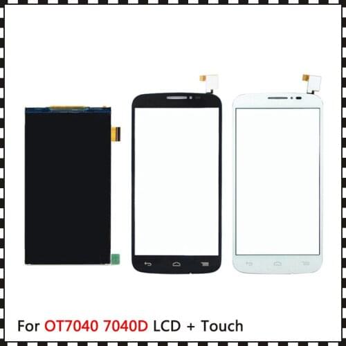 New High Quality 5.0'' For Alcatel One Touch Pop C7 Dual OT7040 7040D Lcd Display With Touch Screen Digitizer Sensor