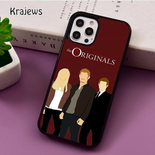 The Originals TVD phone Case For iPhone 5 SE 2020 6S 7 8 Plus 12 mini 11 Pro X XR XS Max Samsung S8 S9 S10 coque Cover