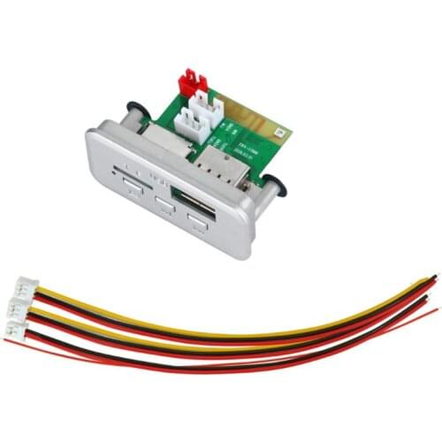 P82F Bluetooth 5.0 Car Radio MP3 Player 5V 12V MP3 WMA Decoder Board Audio Module Radio FM TF USB 3.5mm AUX For Car