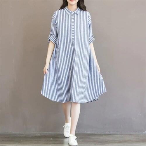 Striped Dress Lining Dress for Pregnant Maternity Women Clothes Breastfeeding Pregnant Clothes Pregnancy Long Sleeve Clothes