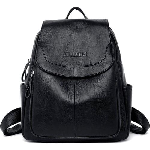 Pommax Women's Black Backpacks