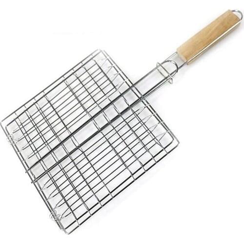 Barbecue Net Barbecue Kebab Net Clip Grilled Fish Clip Wire BBQ Rack Clip Bread Net Outdoor Barbecue