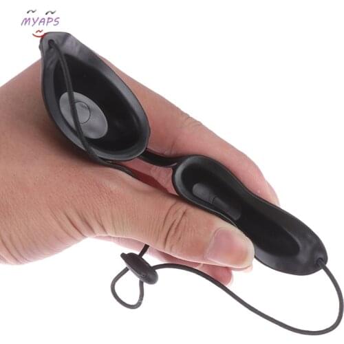 1Pcs Sunbathing Eyewear tanning goggles Beach Soft adjustable UV Skin tanning Eye Protection UV Shield Glasses black