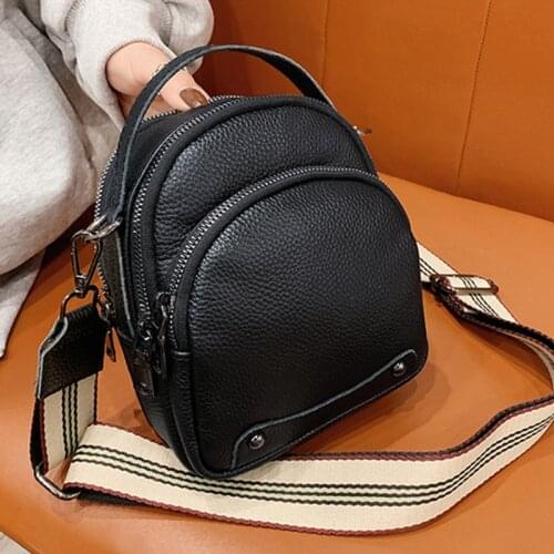High Quality Cowhide Handbag Casual Women Crossbody Bags Luxury Designer Genuine Leather Ladies Tote Bag Female Shoulder Bag Sac