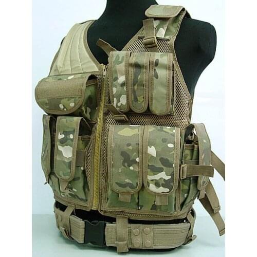 Military tactical vest molle USMC Hunting Combat Vest (Multicam SAND)[VT-05]