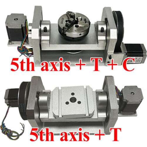 4th aixs 5th axis A aixs rotation axis with table CNC 4 axis 5 axis ( A aixs, Rotary axis ) with table for cnc router machine