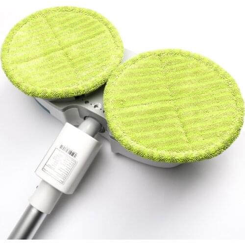 2 sets of suitable bobot electric mop mop, diameter 22cm mop, mop replacement cloth