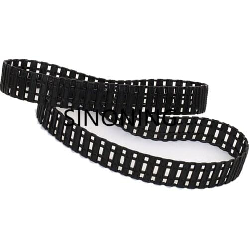 2pcs robot tank rubber track huina 350 digger excavator 4.2*57cm