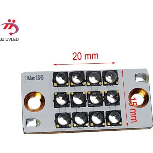 201535 A2A UV LED module for uv gel curing lights UV flatbed printer ink varnish curing dry lamps 365nm 395nm Ultraviolet lights