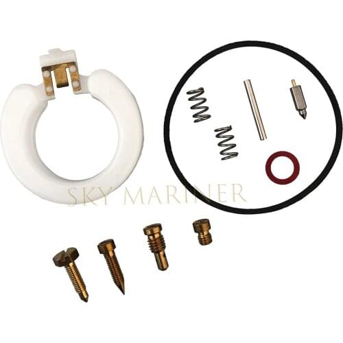 93E11-W0093 Carburetor Repair Kit 93E11-W0093-00 for Suzuki 15HP DT15 DT9.9 DF15 DF9.9 Boat Motor Outboard Engine