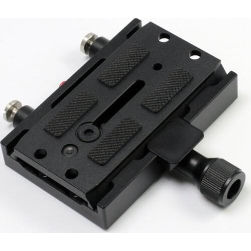 Rapid QR Quick Release Plate Clamp BasePlate fr Mirrorless Camera Dolly DSLR Rig 15mm Rod Sytem BMPCC Tripod Slider Stabilizer