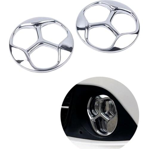 For Kia Optima K5 2016 2017 2018 car accessories ABS Chrome Car Front Fog Lamp Light Cover trim