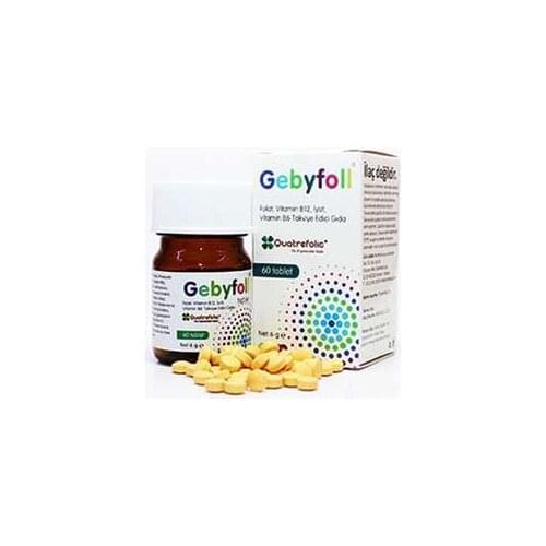 Gebyfoll Folic Acid 60 Tablet