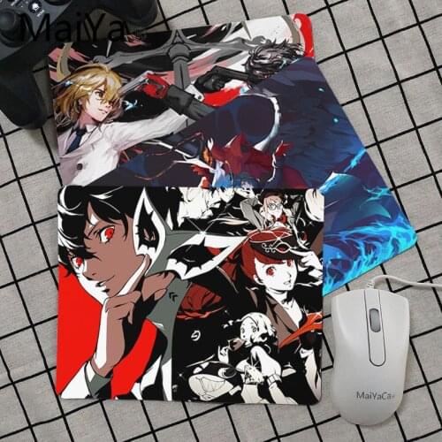 Maiya Top Quality Persona 5 DIY Design Pattern Game mousepad Top Selling Wholesale Gaming Pad mouse