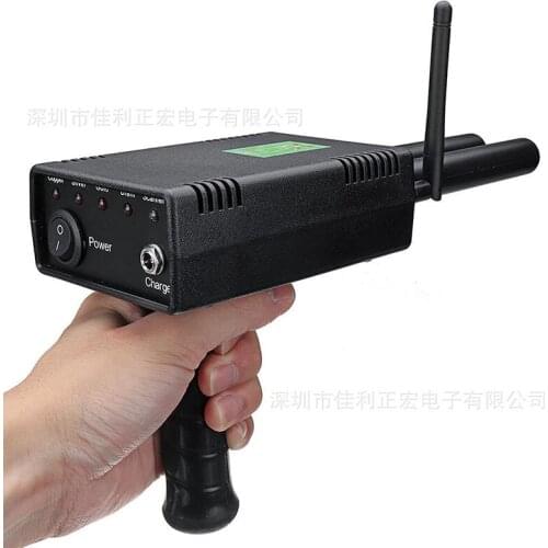 Double probe metal detector Jinbao detection silver copper gemstone compact black remote underground portable