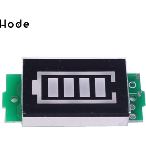 1S Single 3.7V Lithium Battery Capacity Indicator Module 4.2V Blue Display Electric Vehicle Battery Power Tester Li-po Li-ion