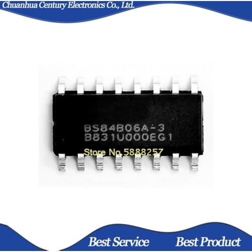 2 pcs/lot BS84B06A-3 SOP16 New and Original In Stock