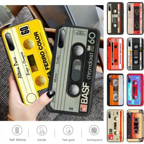 Hot Classical Old Cassette Tape Phone Case For Samsung A51 A71 A52 A50 A21 A20 A20E A31 A30 A40 A70 A01 A10 A11 A30S Cover