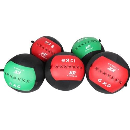Empty Snatch Wall Balls 35cm Crossfit Medicine Ball Heavy Duty Exercise Kettlebell Lifting Fitness MB Muscle Building