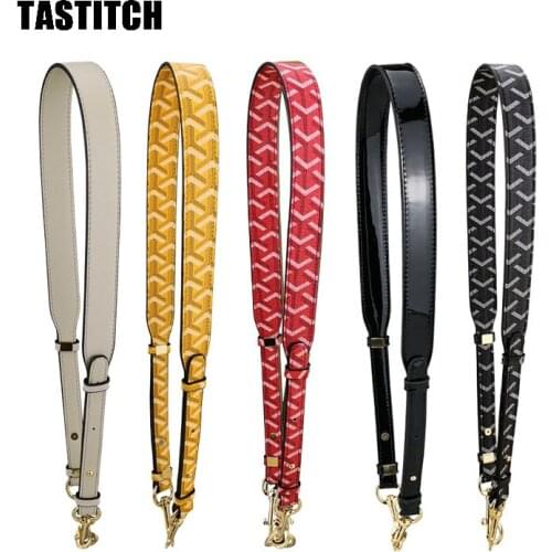 98~113cm Adjustable Women Shoulder Bag Strap Bag Accessories Fashion Pu Printing Handbags Strap DIY Accessories Belt