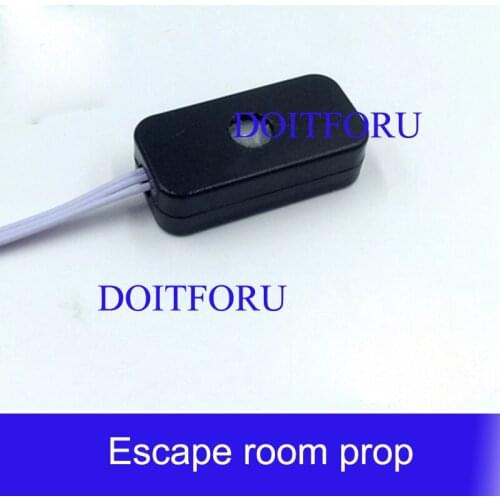 Secret room escape prop office Light sense unlock Unlock Light sense organ light sensor with sound