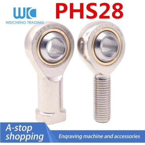 Fisheye rod end joint bearing ball head rod end PHS28 positive and negative wire