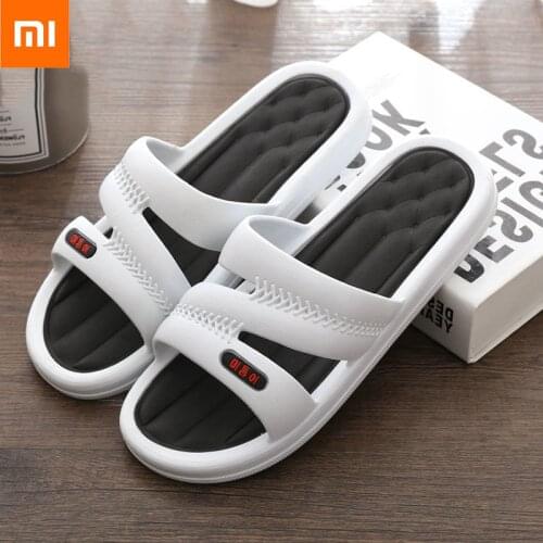 Xiaomi Slippers Men Women Slippers Summer Home Bathroom Couple Sandals Thick-soled Beach Loafer Outdoor Anti-slip Flip Flop