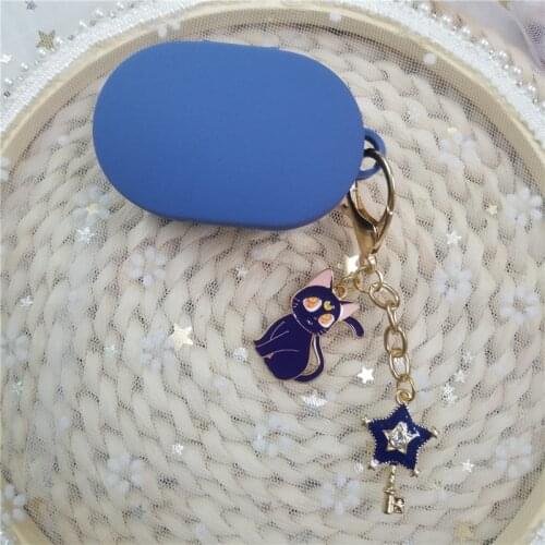 Cute Silicone Headphone Cover For Xiaomi Redmi Airdots/Airdots3 Case Bluetooth Earphone Protect Accessories Keyring Decor