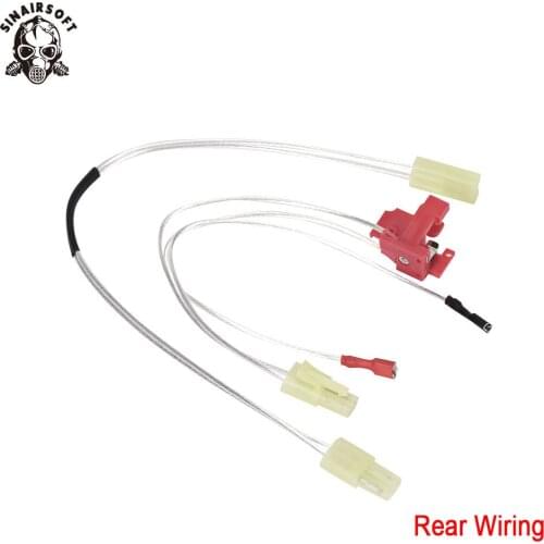 SINAIRSOFT Tactics Large Capacity Switch Assembly Suitable For Ver.2 Gearbox Front Wiring Rear Wiring Airsoft AEG Paintball