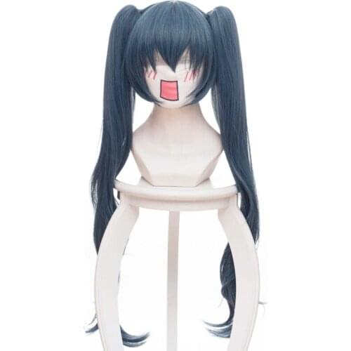 Tokyo Ghoul:Re Yonebayashi Saiko Wig Bunches Pigtail-swinging Hazy-blue Cosplay Wigs Tokyo Ghoul
