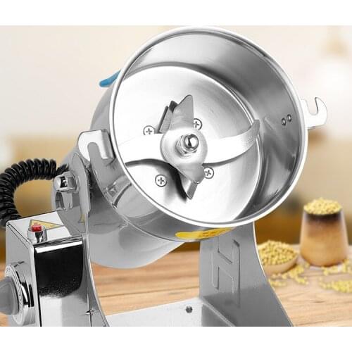 Stainless Steel Universal High-speed Electric Grinder Superfine Coarse Cereal Mini Traditional Chinese Medicine Grinding Machine