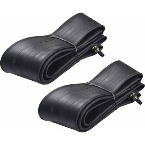 2Pcs 3.50 / 4.10-4 Inch Tyre Inner Tube for Pneumatic Wheel Trolley Wheel Bent Valve Hand Truck Go-Carts Moped MiniBike Wagon