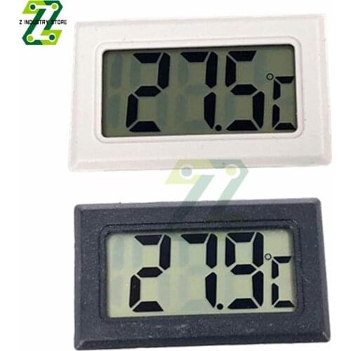 Embedded Digital Hygrometer Thermometer Humidity Temperature Monitor With Built-In Probe Temperature Sensor Tester Indoor