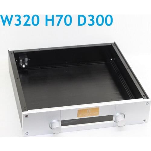 Size W320 H70 D308 All aluminum front chassis BZ3207G Amplifier DIY box