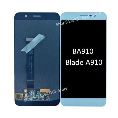 Original For ZTE Blade A910 BA910 LCD Display Touch Screen Mobile Phone Parts For ZTE Blade A910t Screen LCD Display Free Tools