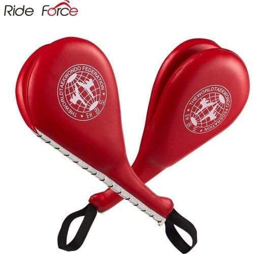 1 Pair Kick Boxing Punch Pad Target Bag Men Women PU Karate Muay Thai Free Fight MMA Sanda Training Adults Kids Equipment