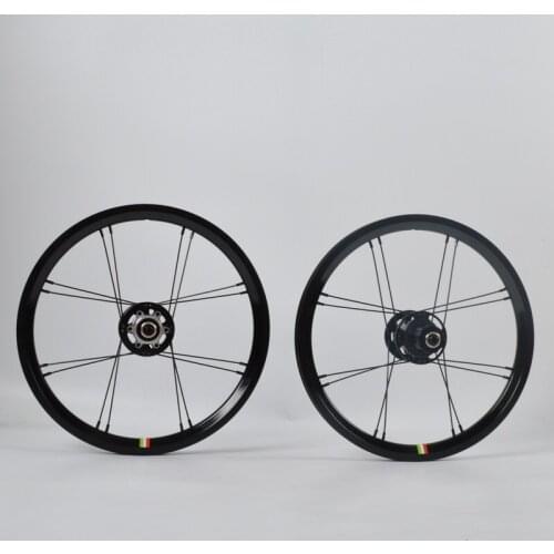 16 Inch Folding Bike Bicycle 305 Wheelset 16 Hole Disc Brake 120 Noise 9 Speed Dahon K3 Plus Kaa693 Aluminum Alloy Wheel Sets