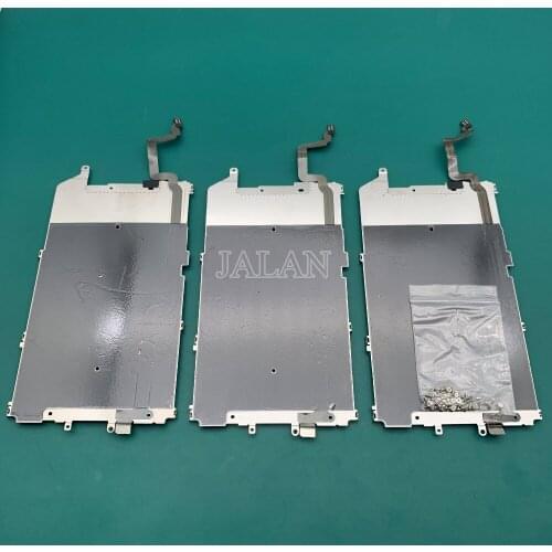 2pcs For IPhone 6/6 plus LCD Screen Back Metal Plate Shield with Home Button Expand replacement mobile phone repair refurbish