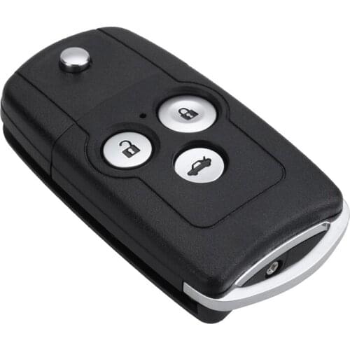 3 Buttons Car Remote Flip Key Fob Case Shell Upgrade For Honda For Civic for Accord Jazz CRV Car Key Fob Remote Control Car Key