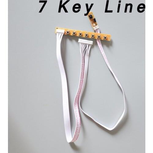 5pcs 7Key Line Key button