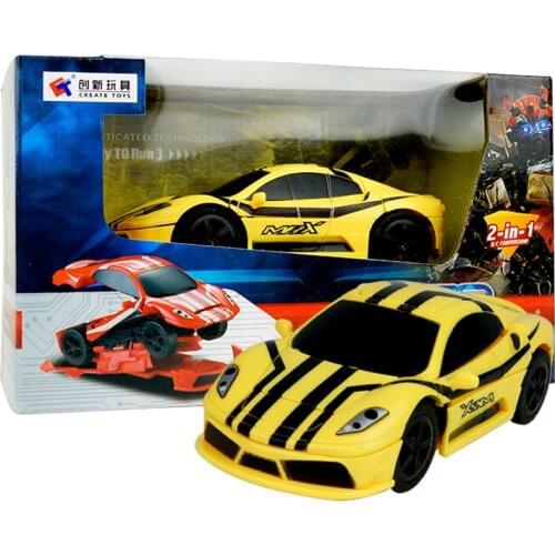 8010 Deformation Remote Control Car Racing Model 2-in-1 Remote Control Car Can Be adjusted To Robot Car Toys For Children gift