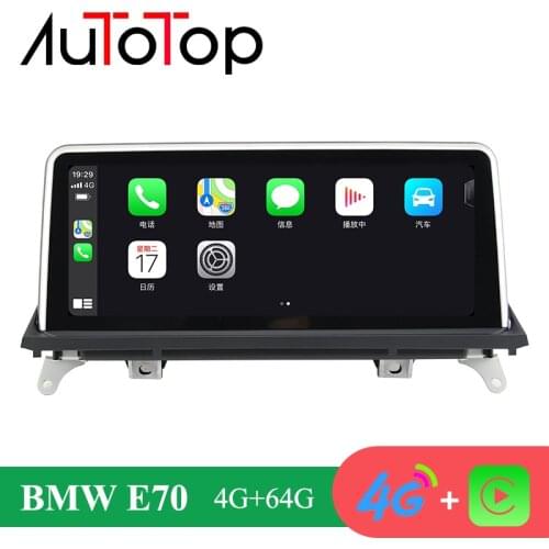 BMW Android 10 Car Radio Player for BMW X5 E70 X6 E71 2007-2013 CCC CIC Car Stereo Audio Radio Multimedia Video 4G+64G Carplay