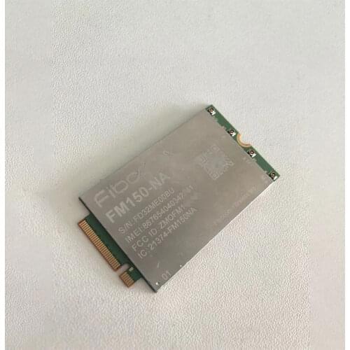 FIBOCOM FM150-NA MINIPCIE Quectel 5G Wireless Module Cover global 5G frequency bands Multi-constellation GNSS capabilities