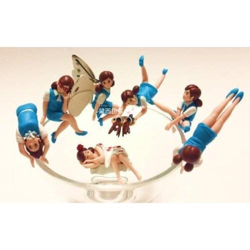 Pvc figure cup toy 7pcs/set