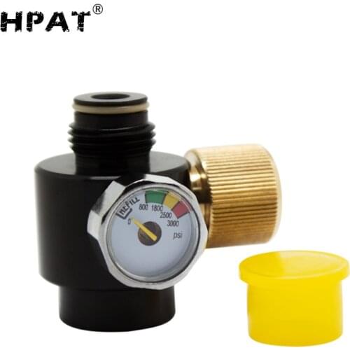HPAT G1/2 Thread 0-2000psi Paintball Tank Cylinder Adjustable Regulator