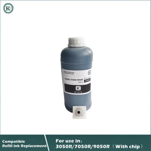 KREYOLY Compatible Refill ink Replacement for 3050R/7050R/9050R K C M Y color with chip